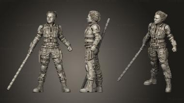 Military figurines BLACK Widow Yelena Belova FLORENCE 3d model