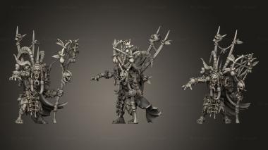 Military figurines Blackmarsh Horde Vartar the Dark Swamps Hero 3d model