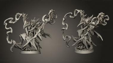 Military figurines Blackrazor Rock Troll Blackrazor rock Bogtraz Murkytongue 3d model