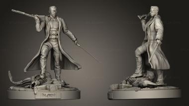Military figurines Blade Diorama 3d model