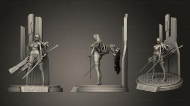 Military figurines Blade Javelin 3d model
