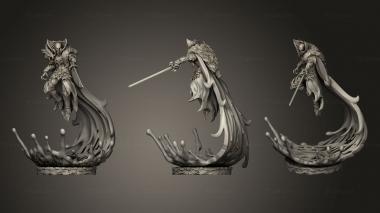 Military figurines Blood Cloaks Blood Cloaks 3d model