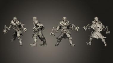 Military figurines Ares Darksorrow 01 3d model
