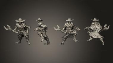 Military figurines Ares Darksorrow 02 3d model