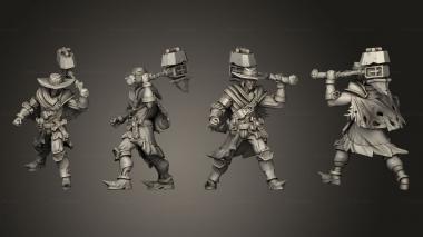 Military figurines Ares Darksorrow 03 3d model