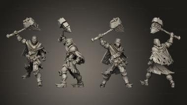 Military figurines Ares Darksorrow E 3d model