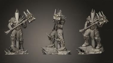 Military figurines Bolivar Warcraft Bolivar Fordragon 3d model