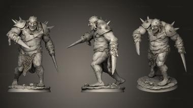 Military figurines Ogre 3d model