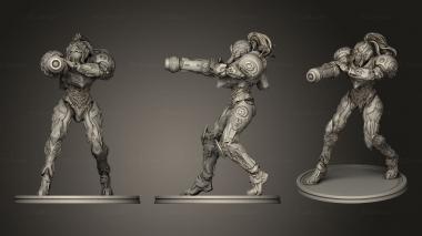 Military figurines Bounty Hunterored 3d model