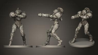 Military figurines Bounty Hunterored Hunter 3d model