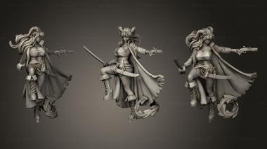 Military figurines Amber Thundercloud 3d model