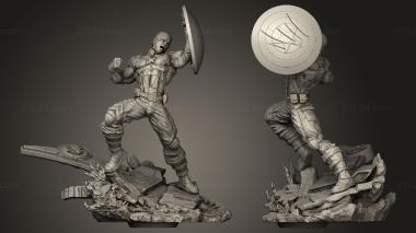 Military figurines Diorama ers Ame Ref 3d model