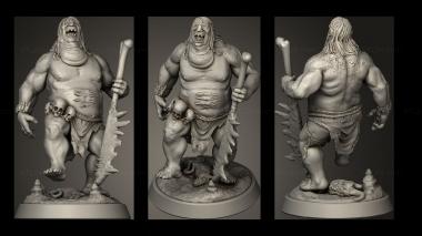 Military figurines Brains and Tentacles Enemies Grimlock 3d model