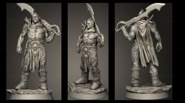 Military figurines Brains and Tentacles Lokdor 3d model