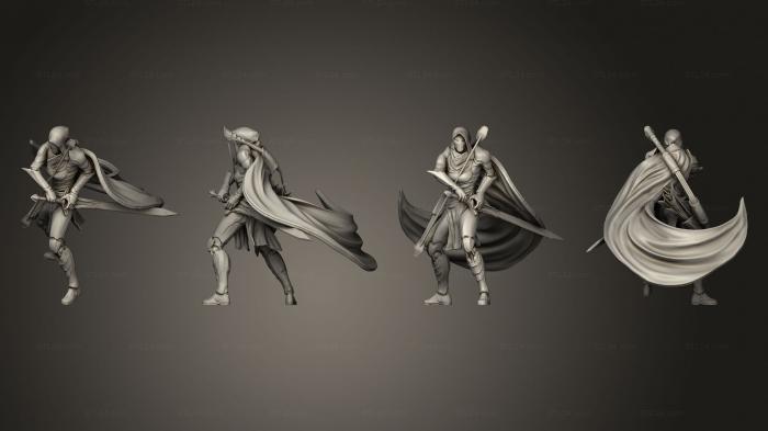 Military figurines (Argent Conscript s 01, STKW_2720) 3D models for cnc