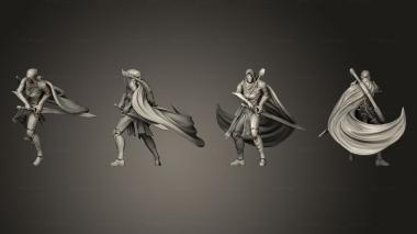 Military figurines Argent Conscript s 01 3d model