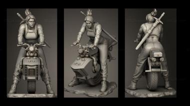 Military figurines Brenda Figure 3d model