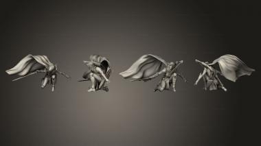 Military figurines Argent Conscript s 3d model