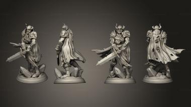 Military figurines Arisen 1 Base 001 3d model