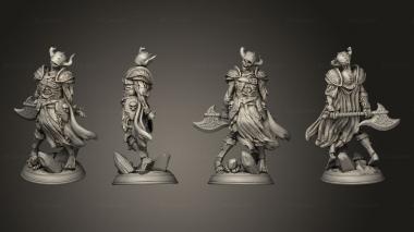 Military figurines Arisen 1 Base 002 3d model