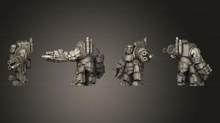 Military figurines (Armored Broozer D Gun 1 003, STKW_2737) 3D models for cnc