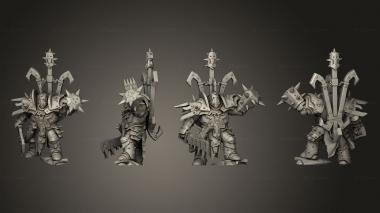 Military figurines Armored Champion 3d model