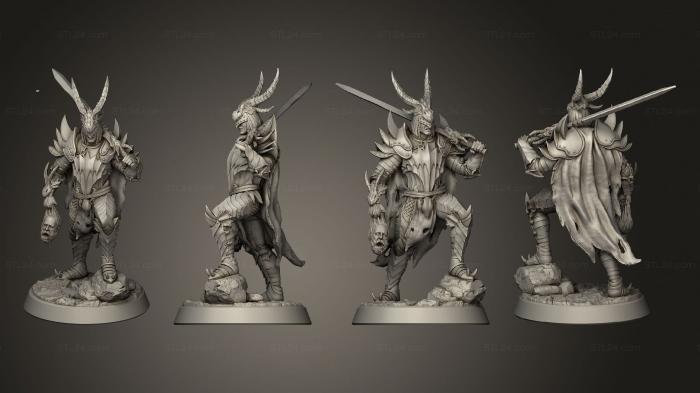 Military figurines (Armored Dragon, STKW_2740) 3D models for cnc