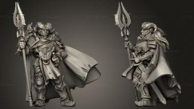 Military figurines CROSS Urath the Oathbreaker tiefling boss 3d model