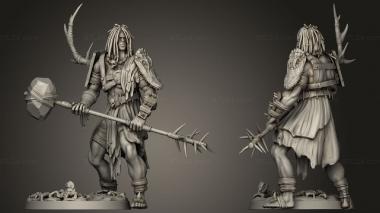 Military figurines Bubba Lee Swamp Giant Revise 3d model