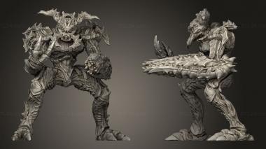 Military figurines Bugs bug shooter 3d model