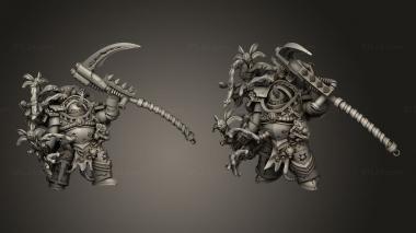 Military figurines builder nurgle constructor Sumbu 3d model
