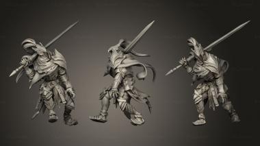 Military figurines Bullet Souls Fallen Knight 3d model