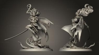 Military figurines Bullet Souls Morgana 3d model