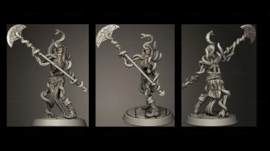Military figurines Mohr 3d model