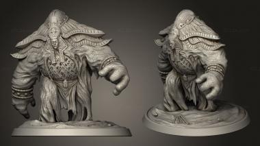 Military figurines Sand Golem 3d model