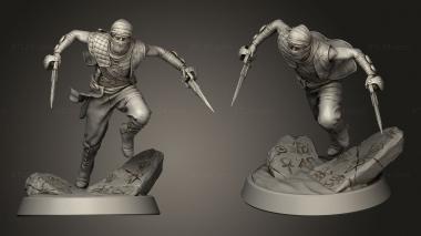 Military figurines Sanjay The Shadow 3d model