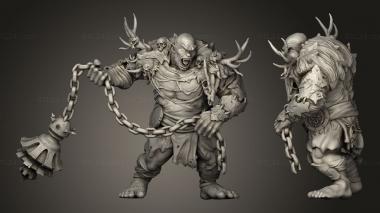 Military figurines Cyclops Flail 3d model