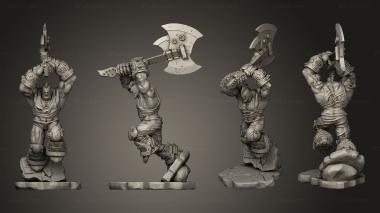 Military figurines Earth Rocker Attacking 3d model
