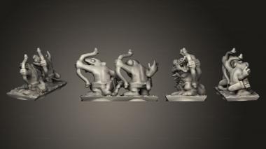 Military figurines Army Bow Strip 3 3d model