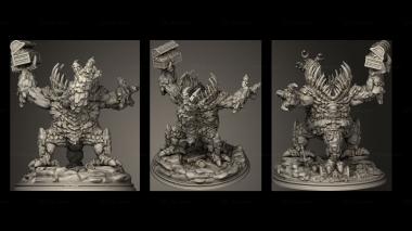 Military figurines Gem Devourer Treasure 3d model