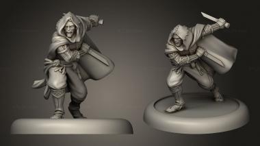 Military figurines Bushido Ito Clan Isas 3d model