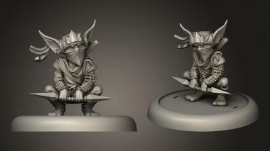 Military figurines Bushido Ronin Hire Tsuna 3d model