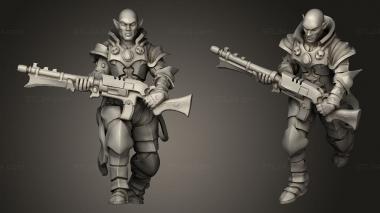 Military figurines Cabal Legion 3d model