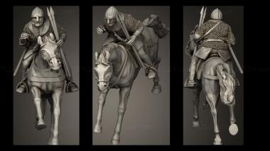 Military figurines Caballero Villanos Scabbard 3d model