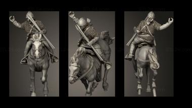 Military figurines Caballero Villanos Scabbard 3d model