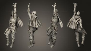 Military figurines CABLE Al Snow 3d model