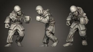 Military figurines campesino 3d model