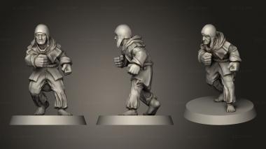 Military figurines campesino 3d model