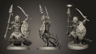 Military figurines Carcharodon Brutes Brute 3d model