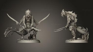 Military figurines Carcharodon Brutes Carcharodon Brute 3d model